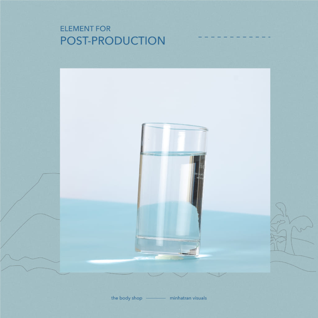 minhatran visuals vietnam commercial photography blog chup hinh san pham the body shop element for post production glass water