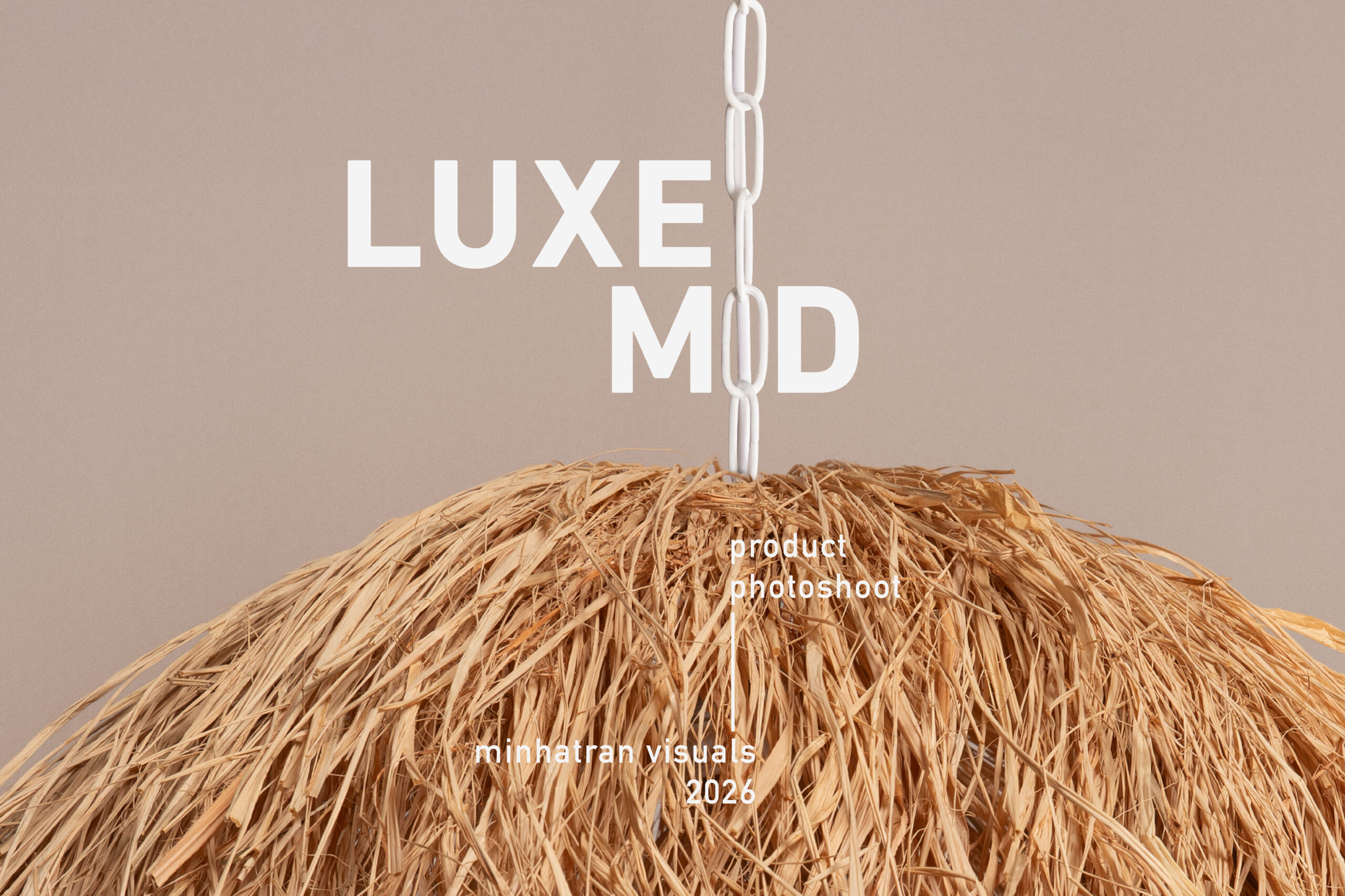 Luxe Mod remote product photography